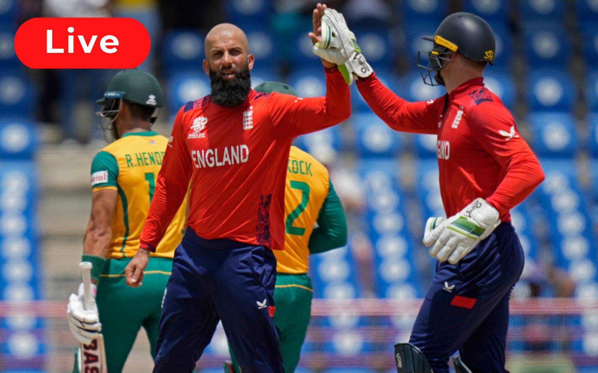 T20 World Cup 2024, ENG vs SA Live Score: Match Updates, Highlights & Live Streaming